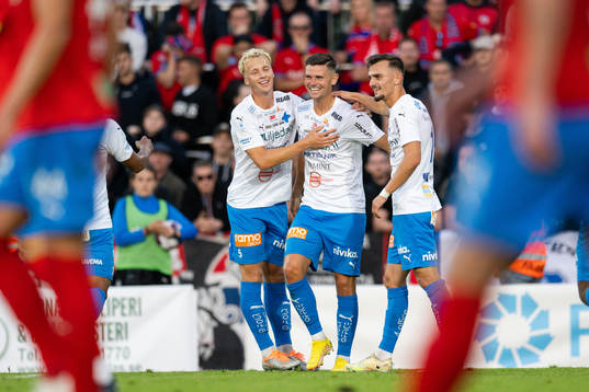 Värnamos Victor Larsson , Marcus Antonsson och Ajdin