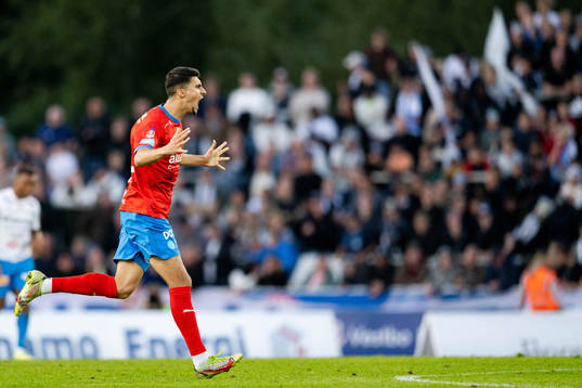 Helsingborgs Amar Muhsin jublar