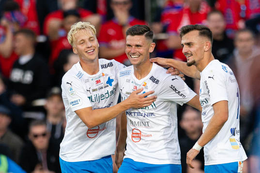 Värnamos Victor Larsson , Marcus Antonsson och Ajdin