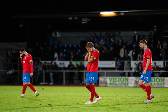 Helsingborgs spelare deppar