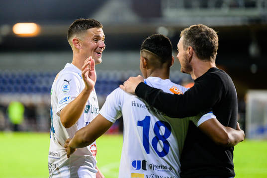 Värnamos Marcus Antonsson jublar