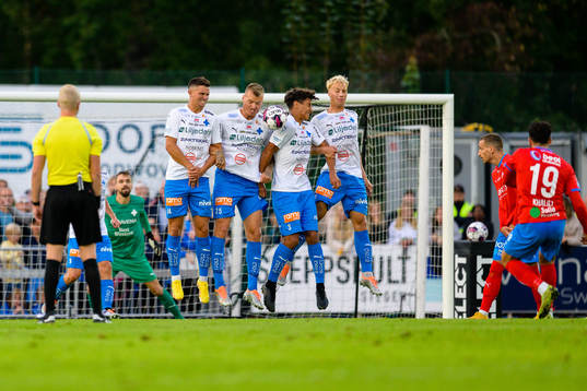 Värnamos Marcus Antonsson, Victor Eriksson, Robin Tihi och