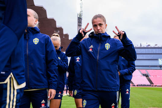 Filippa Angeldahl of the Swedish women's national football