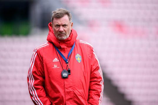 Peter Gerhardsson, head coach of the Swedish women's