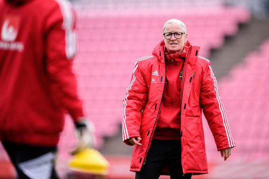 Victoria Sandell, trainer of the Swedish women's national