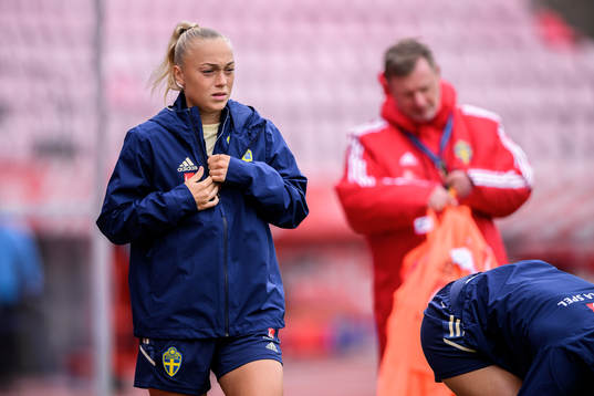 Hanna Bennison of the Swedish women's national football