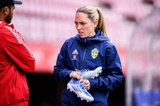 Elin Rubensson of the Swedish women's national football