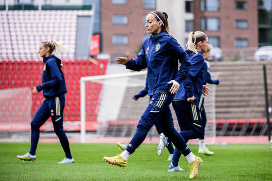 Kosovare Asllani of the Swedish women's national football