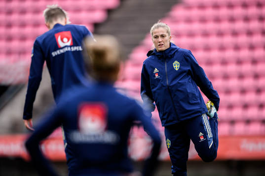 Filippa Angeldahl of the Swedish women's national football