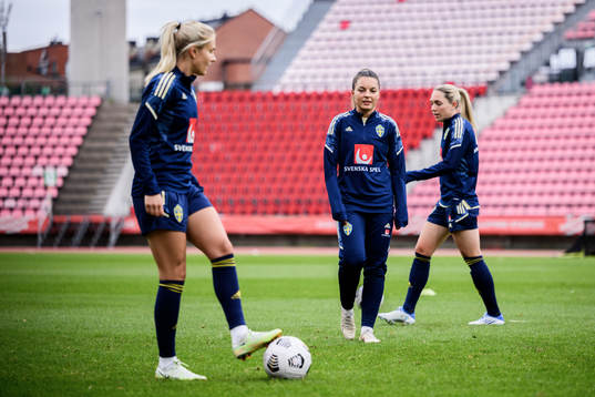 Amanda Nildén, Johanna Rytting Kaneryd and Elin Rubensson