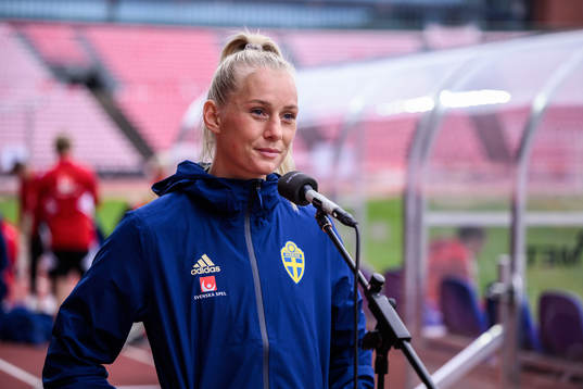 Stina Blackstenius of the Swedish women's national football