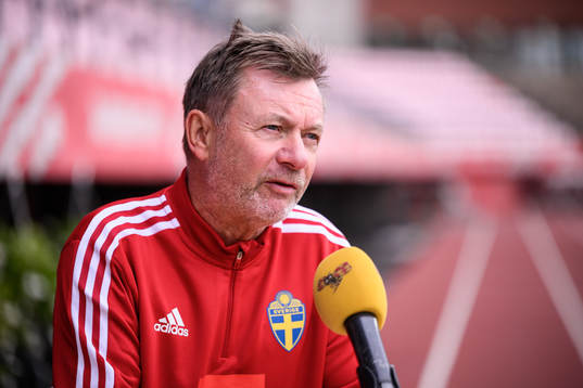 Peter Gerhardsson, head coach of the Swedish women's