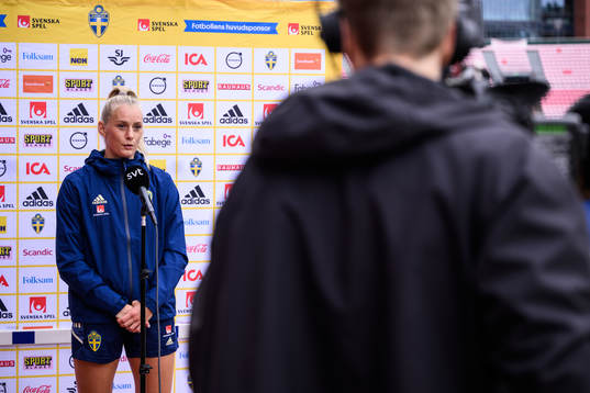 Stina Blackstenius of the Swedish women's national football