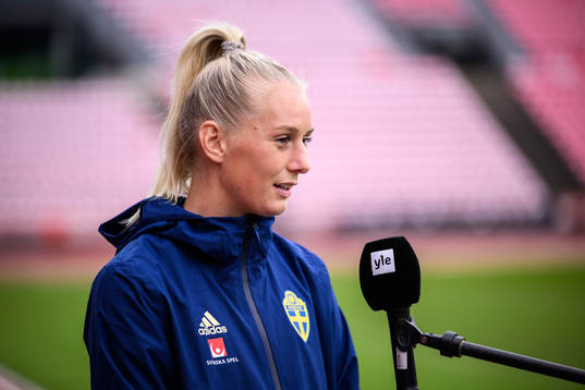 Stina Blackstenius of the Swedish women's national football