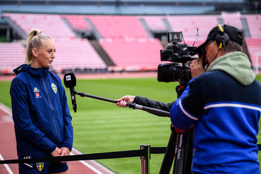 Stina Blackstenius of the Swedish women's national football