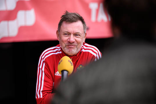 Peter Gerhardsson, head coach of the Swedish women's