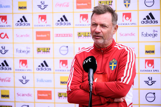 Peter Gerhardsson, head coach of the Swedish women's