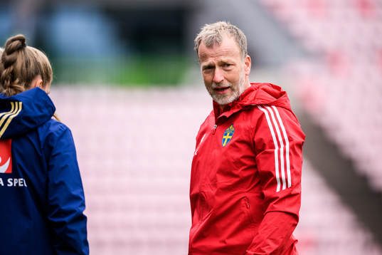 Pontus Ekblom, physio of the Swedish women's national