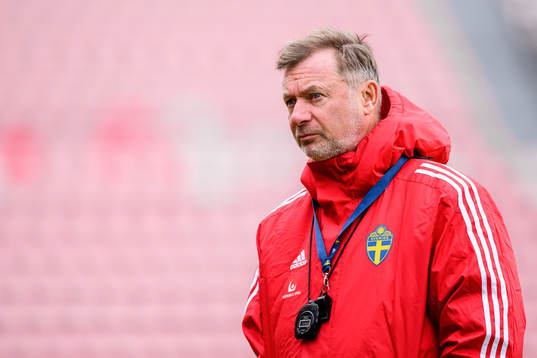 Peter Gerhardsson, head coach of the Swedish women's