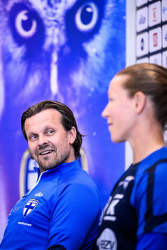 Marko Saloranta, head coach of Finland's women's national