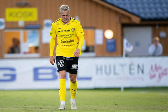 Mjällbys Herman Johansson deppar