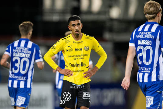 Mjällbys Amir Al-Ammari deppar