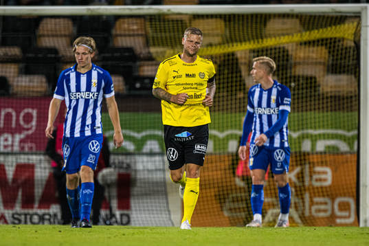 Mjällbys David Löfquist deppar