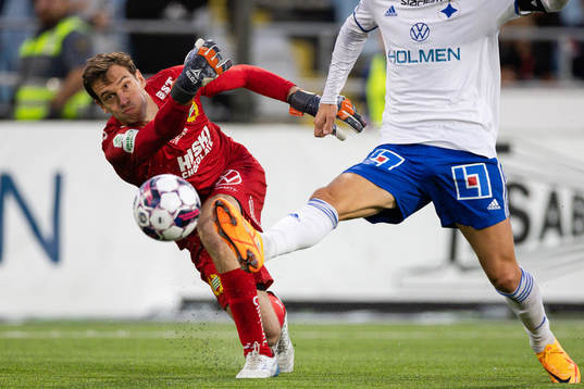 Hammarbys målvakt Davor Blazevic