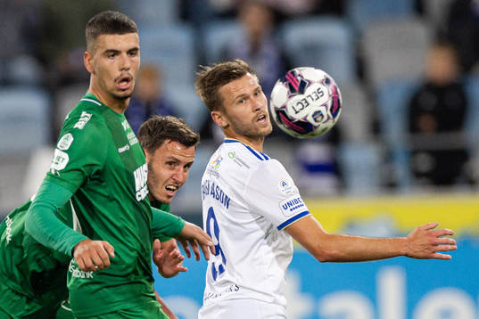 Hammarbys Edvin Kurtulus , Jeppe Andersen och IFK