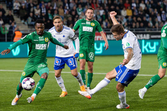 IFK Norrköpings Arnor Traustason gör 2-1