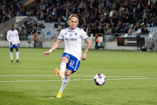 IFK Norrköpings Arnor Sigurdsson gör 4-1
