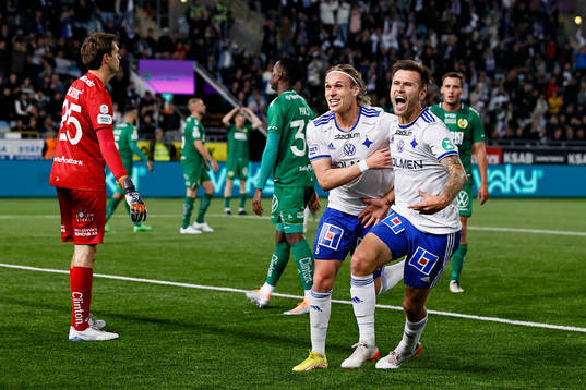 IFK Norrköpings Arnór Traustason och Arnor Sigurdsson