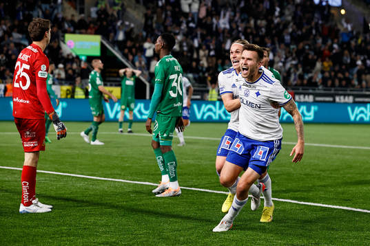 IFK Norrköpings Arnór Traustason och Arnor Sigurdsson
