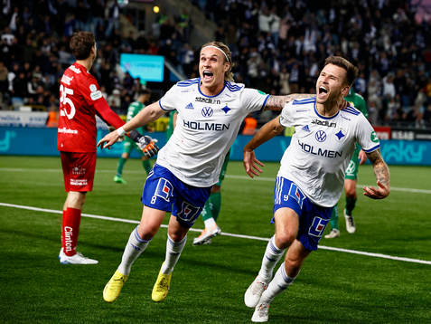 IFK Norrköpings Arnór Traustason och Arnor Sigurdsson