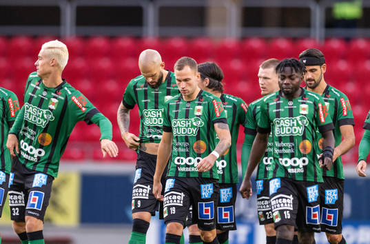 Varbergs spelare deppar