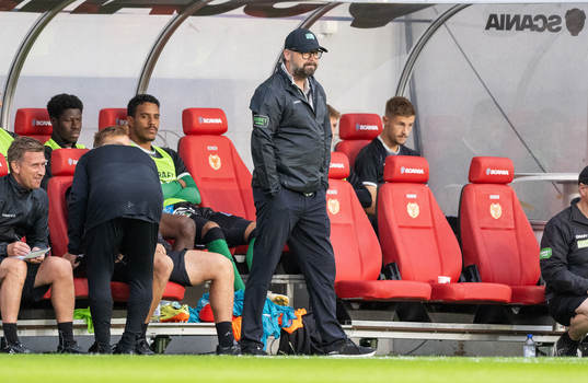 Varbergs tränare Joakim Persson