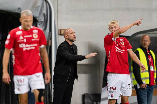 Kalmars tränare Henrik Rydström