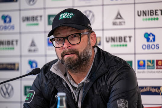 Varbergs tränare Joakim Persson
