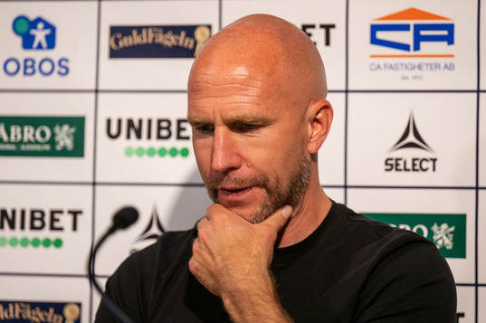 Kalmars tränare Henrik Rydström