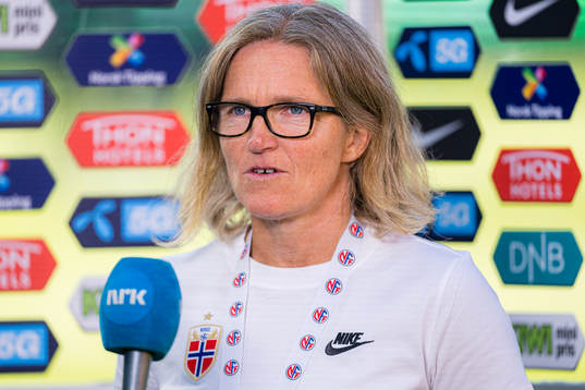 Hege Riise, head coach of Norway