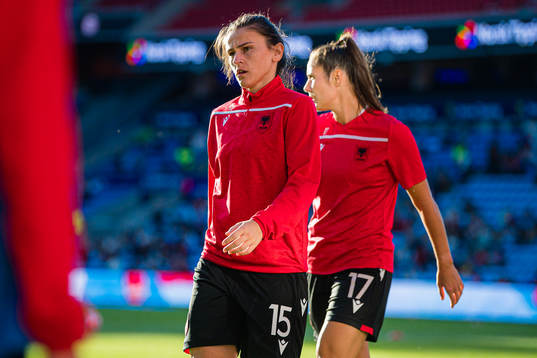 Gresa Berisha of Albania