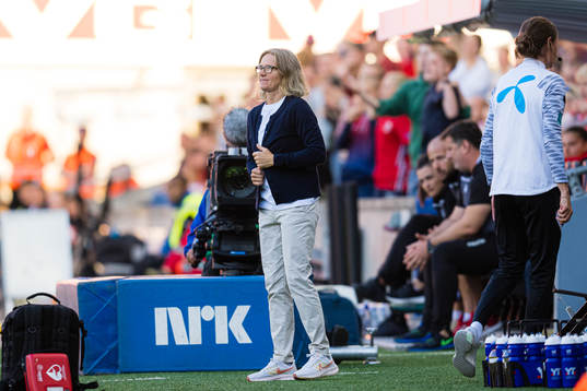 Hege Riise, head coach of Norway