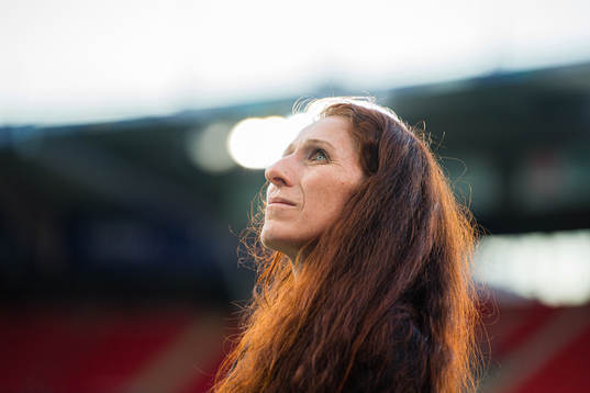 Lise Klaveness, president of the Norwegian Football