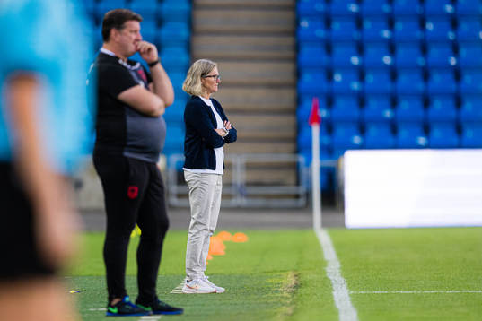 Hege Riise, head coach of Norway