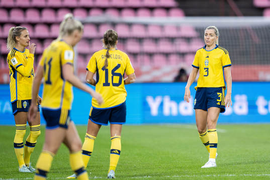 Nathalie Björn , Filippa Angeldahl and Linda Sembrant of