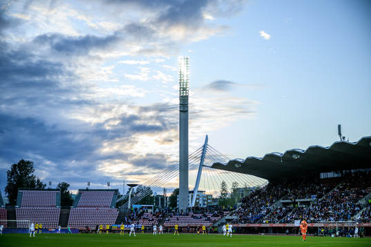 General view of Tampere Stadium