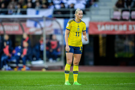 Stina Blackstenius of Sweden