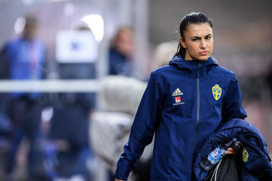 goalkeeper Zecira Musovic of Sweden