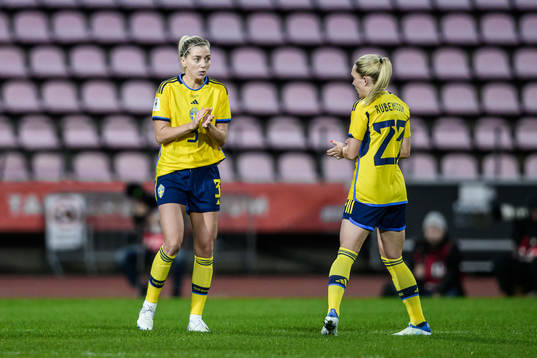 Linda Sembrant and Elin Rubensson of Sweden