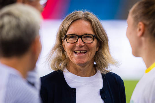 Hege Riise, head coach of Norway